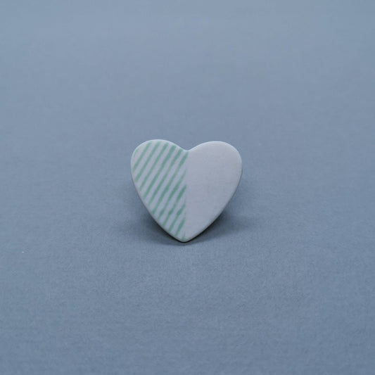 Handmade Porcelain Brooch