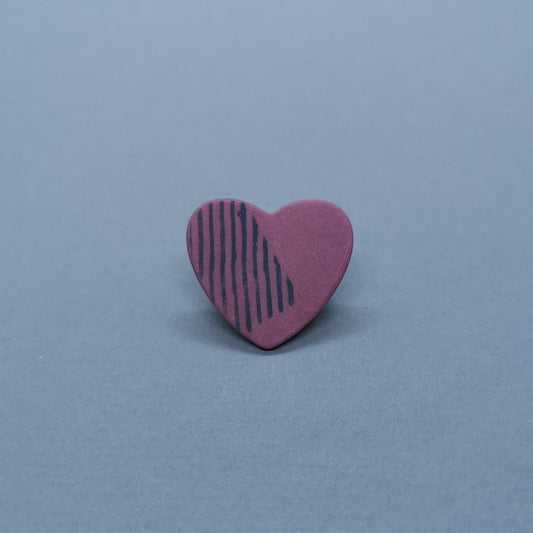 Handmade Porcelain Brooch